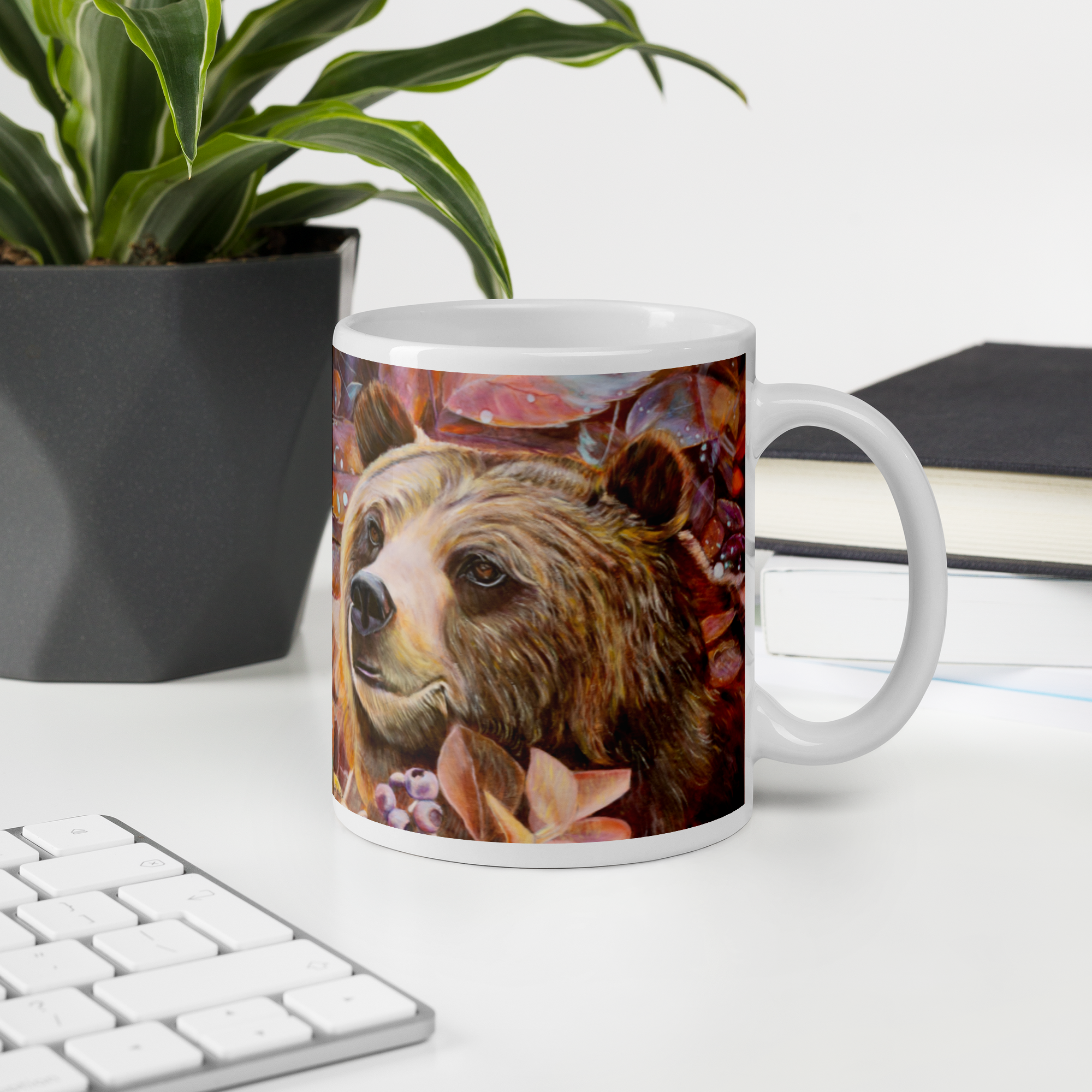 Life is Sweet Bear in a Bush Mug