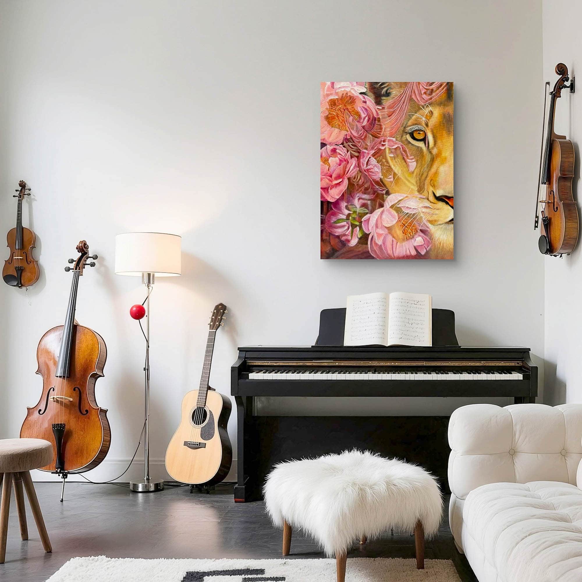 Strength Adorned ~ Canvas Print