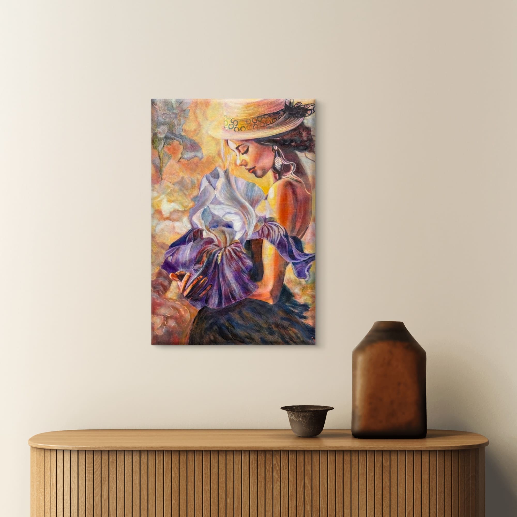 The Worth Within ~ Canvas Print